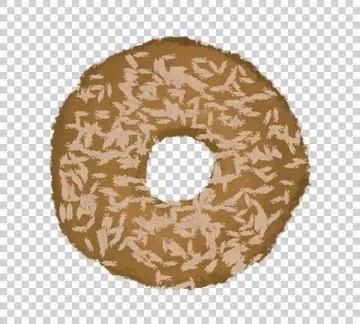 Donut, cake, background, pastry, bakery, colorful, glazed, snack, delicious Stock Illustration