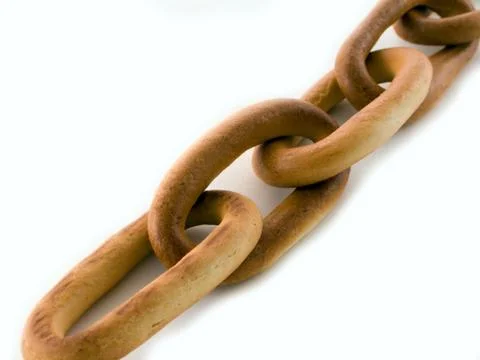 Donut chain Stock Photos