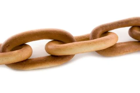 Donut chain Stock Photos