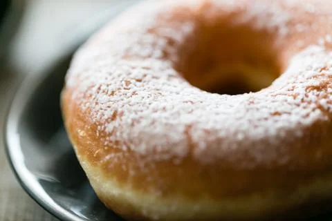 Donut closeup Stock Photos