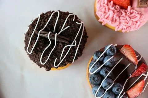 Donut dessert 库存照片