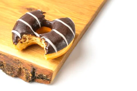 Donut donuts on a white background close-up. isolate Photos