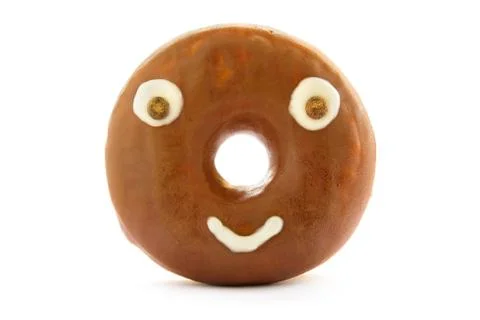 Donut face Stock Photos
