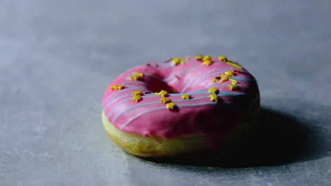 Donut Stock Footage 224696475