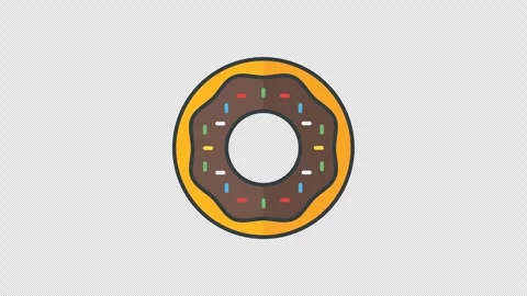 Donut Stock Footage 291002507
