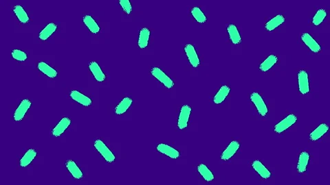 Donut glaze abstract pattern texture animation. Video stock 309881600