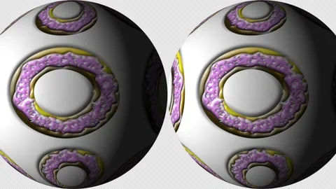 Donut Globes Stock Footage 159240617