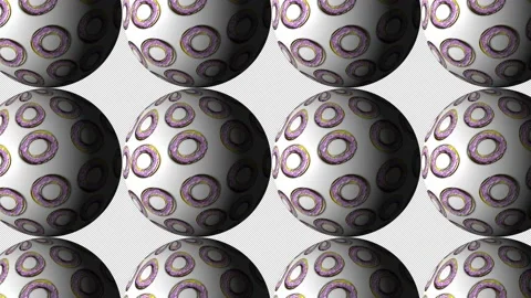 Donut Globes Stock Footage 159241197