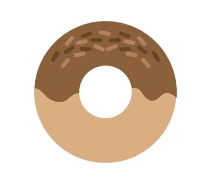 Donut icon illustrated in vector on white background donut icon illustrate... Foto stock