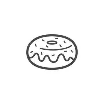 Donut Icon Illustration