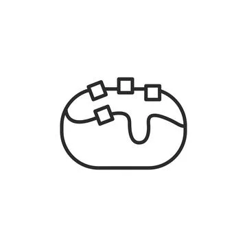 Donut Icon Stock Illustration