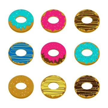 Donut Stock Illustration