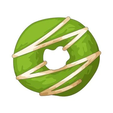 Donut illustration Stock Illustration