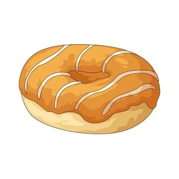 Donut illustration Stock Illustration