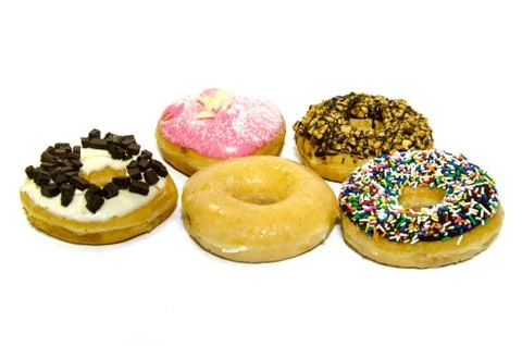 Donut isolated Stock Photos