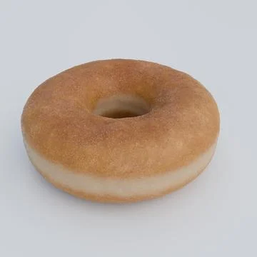 Donut isolated on white background Stock Illustration