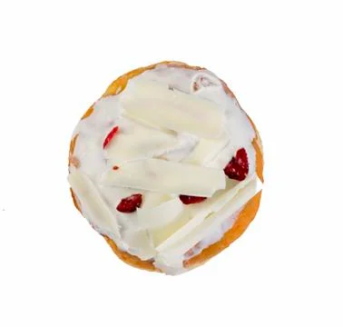Donut isolated on white background Stock Photos
