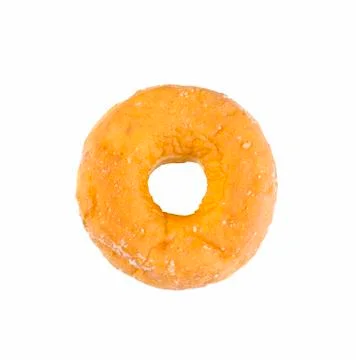 Donut isolated on white background 写真素材