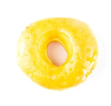 Donut isolated on white background Stock Photos