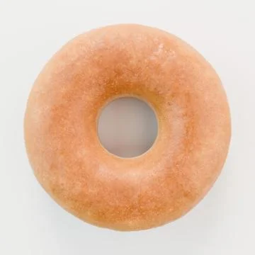 Donut isolated on whte background Stock Illustration