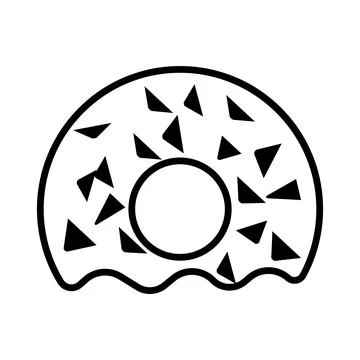 Donut logo Stock Illustration