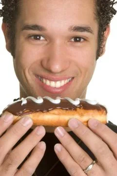 Donut man Stock Photos