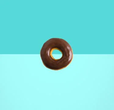 Donut or tasty donut on a background. Stock Photos