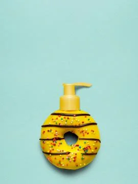 Donut pump. Stock Photos