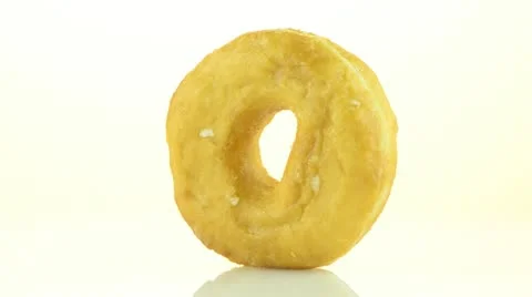 Donut turning Stock Footage 21082562
