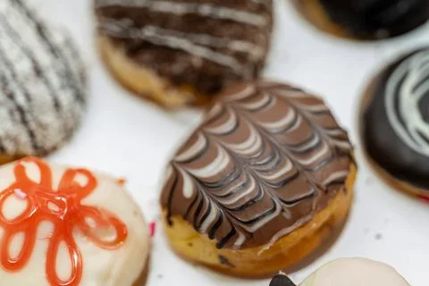 Donut Variety Pack Stock Photos