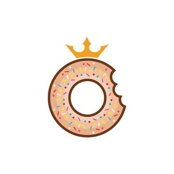 Donut Vector icon design illustration Stock Illustration