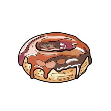 Donut vector. Stock Illustration