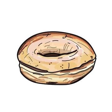 Donut vector. Stock Illustration