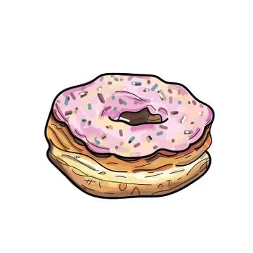 Donut vector. Stock Illustration