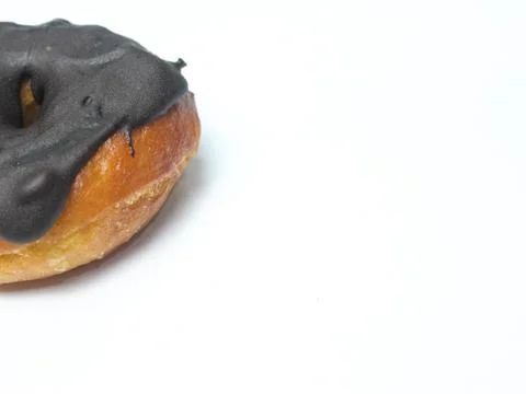 Donut on on white background Stock Photos
