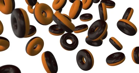 Donutcioco bianco Stock Footage 88812398