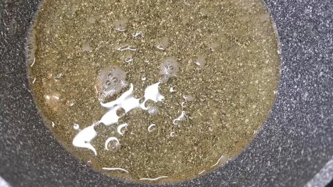 Donuts are deep fried Video stock 121352534