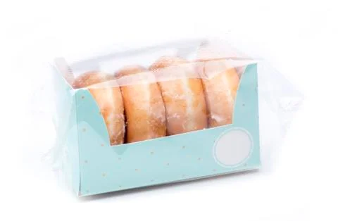 A donuts box Stock Photos