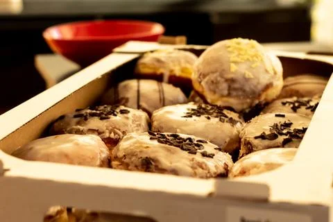 Donuts Fat Thursday Stock Photos