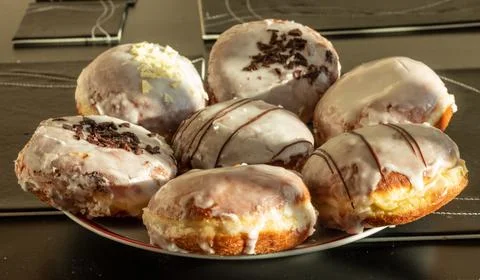 Donuts Fat Thursday Stock Photos