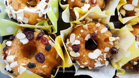 Donuts - Fruit Foto stock