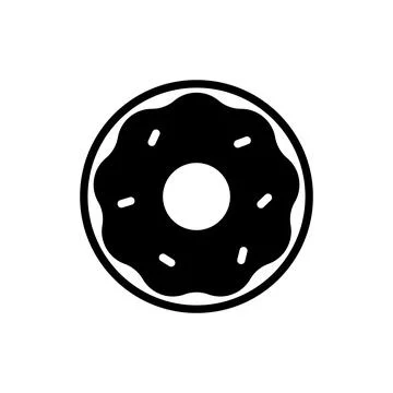 Donuts icon vector design templates Stock Illustration