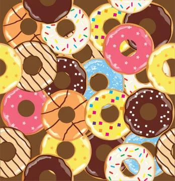 Donuts Stock Illustration