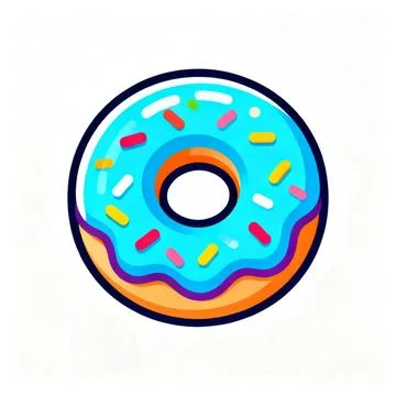 Donuts Иллюстрация