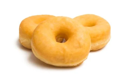 Donuts isolated Stock Photos