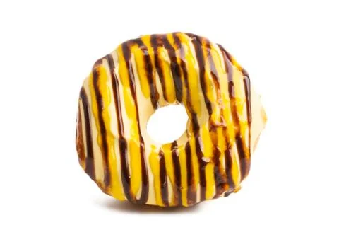 Donuts isolated Stock Photos