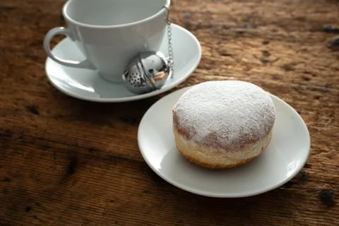 Donuts or krapfen Stock Photos