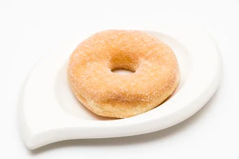 Donuts on a plate Stock Photos