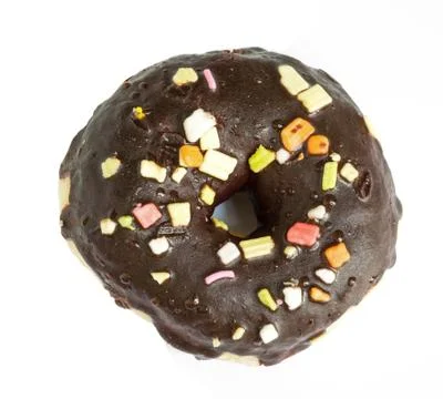 Donuts with Sprinkles. Stock-Fotos
