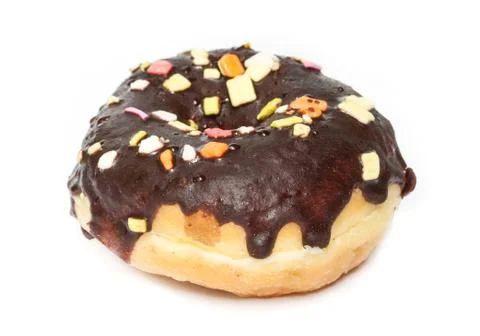 Donuts with Sprinkles. 스톡 사진